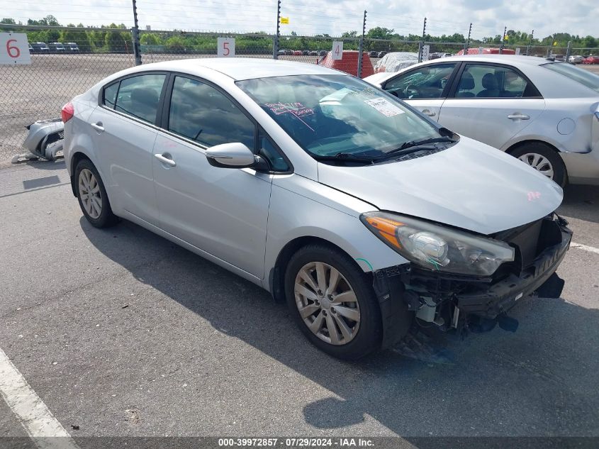 KNAFX4A64G5605830 2016 KIA FORTE - Image 1