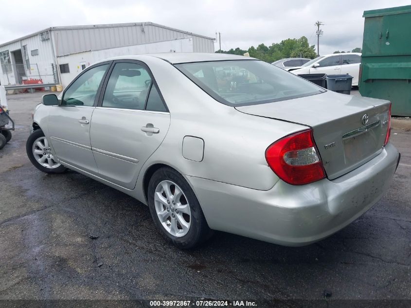 4T1BE32K32U020437 | 2002 TOYOTA CAMRY