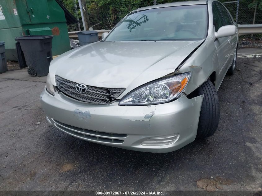 4T1BE32K32U020437 | 2002 TOYOTA CAMRY