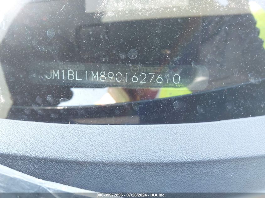 2012 Mazda Mazda3 I Grand Touring VIN: JM1BL1M89C1627610 Lot: 39972896