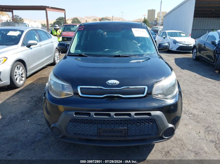 2014 Kia Soul VIN: KNDJN2A25E7010586 Lot: 39972901