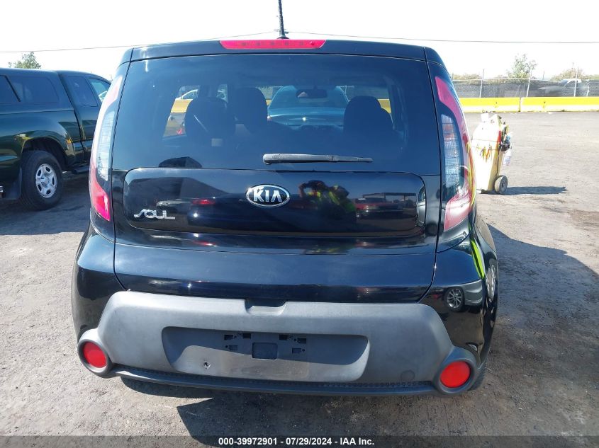 2014 Kia Soul VIN: KNDJN2A25E7010586 Lot: 39972901