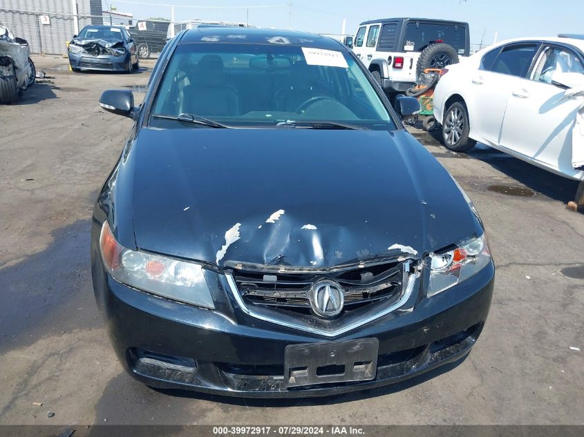 2005 Acura Tsx VIN: JH4CL96875C031143 Lot: 39972917