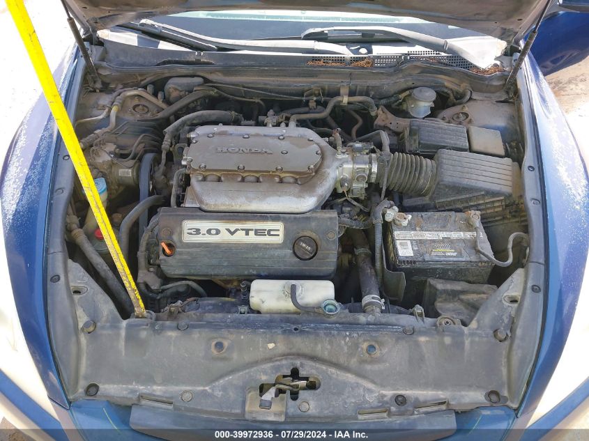 2004 Honda Accord 3.0 Ex VIN: 1HGCM82664A004833 Lot: 39972936