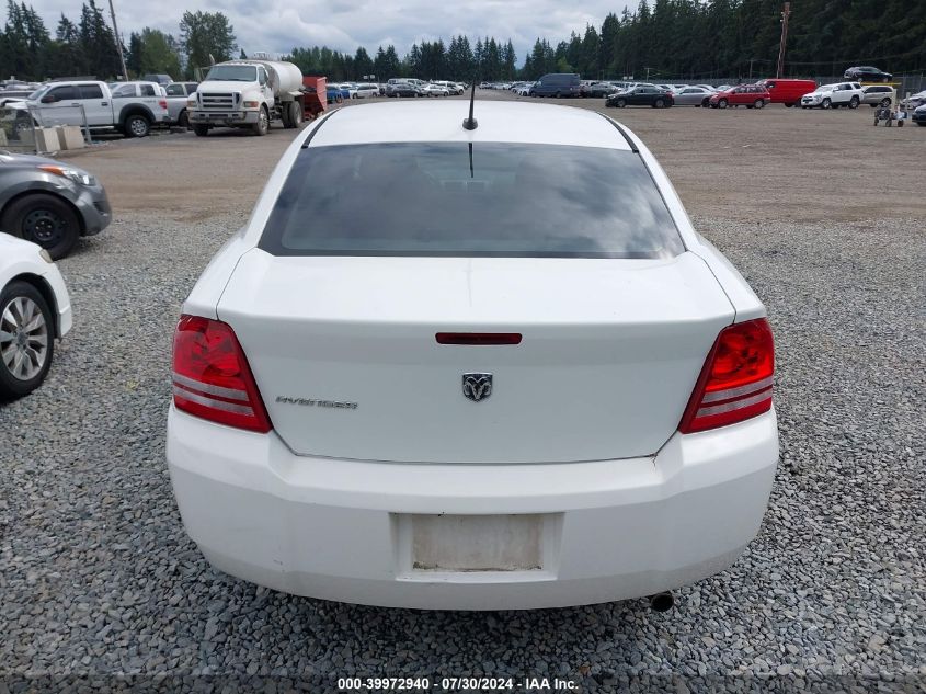 2008 Dodge Avenger Se VIN: 1B3LC46J88N143368 Lot: 39972940