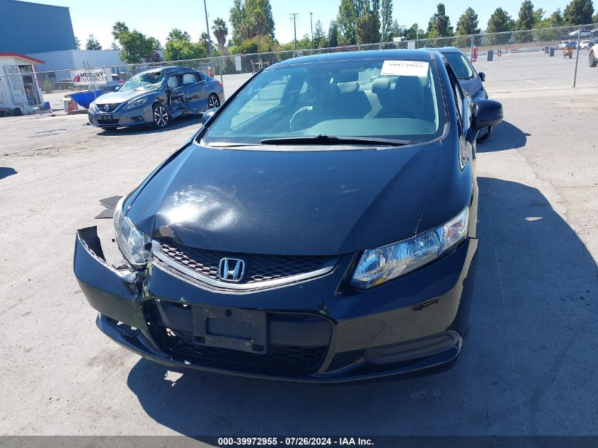 2013 Honda Civic Lx VIN: 2HGFG3B5XDH515431 Lot: 39972955