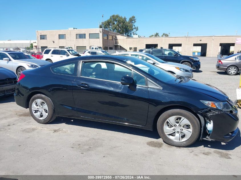 2013 Honda Civic Lx VIN: 2HGFG3B5XDH515431 Lot: 39972955