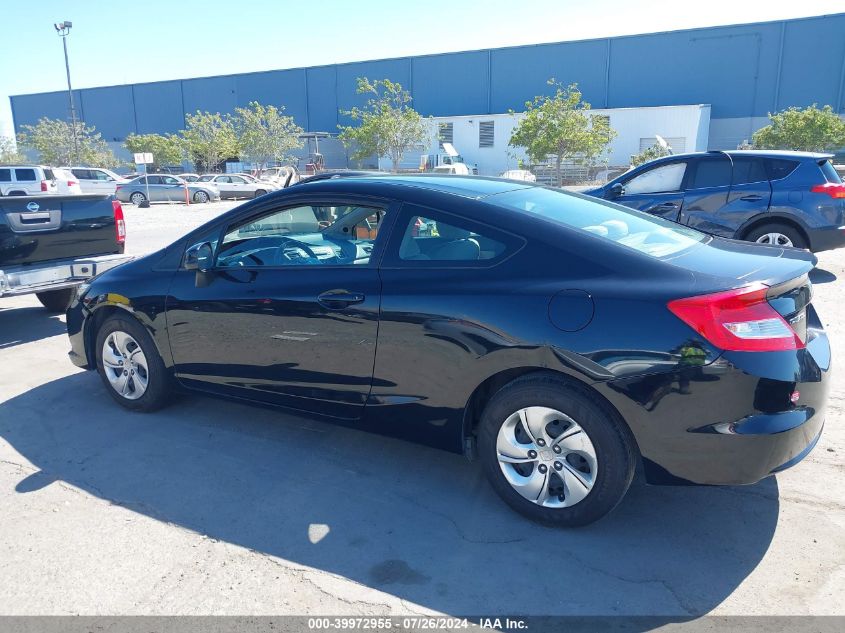 2013 Honda Civic Lx VIN: 2HGFG3B5XDH515431 Lot: 39972955