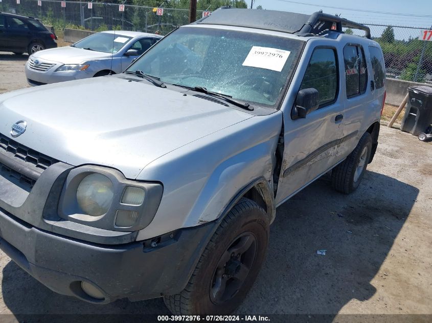 2002 Nissan Xterra Se VIN: 5N1ED28Y92C507752 Lot: 39972976