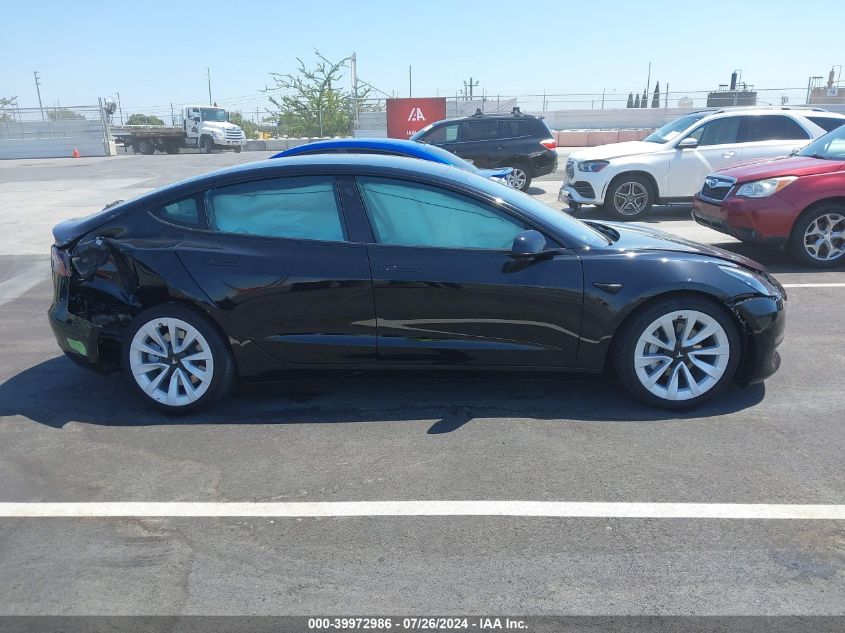 2023 Tesla Model 3 Rear-Wheel Drive VIN: 5YJ3E1EA3PF569846 Lot: 39972986