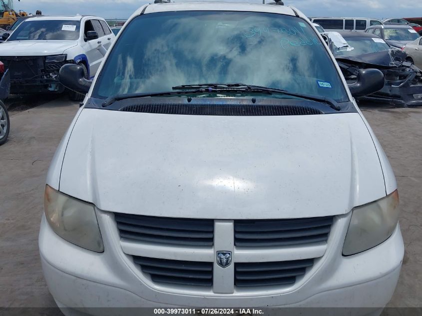 2005 Dodge Grand Caravan Se VIN: 1D4GP24R15B138305 Lot: 39973011