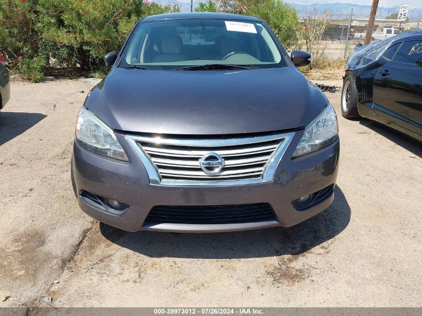 2014 Nissan Sentra Sl VIN: 3N1AB7AP2EL624740 Lot: 39973012