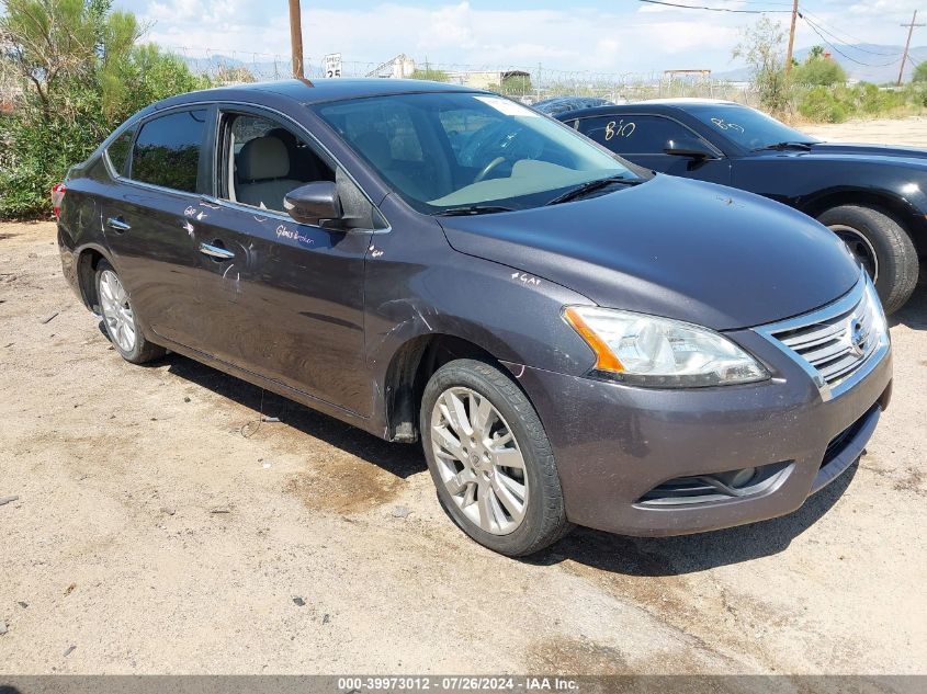 2014 Nissan Sentra Sl VIN: 3N1AB7AP2EL624740 Lot: 39973012