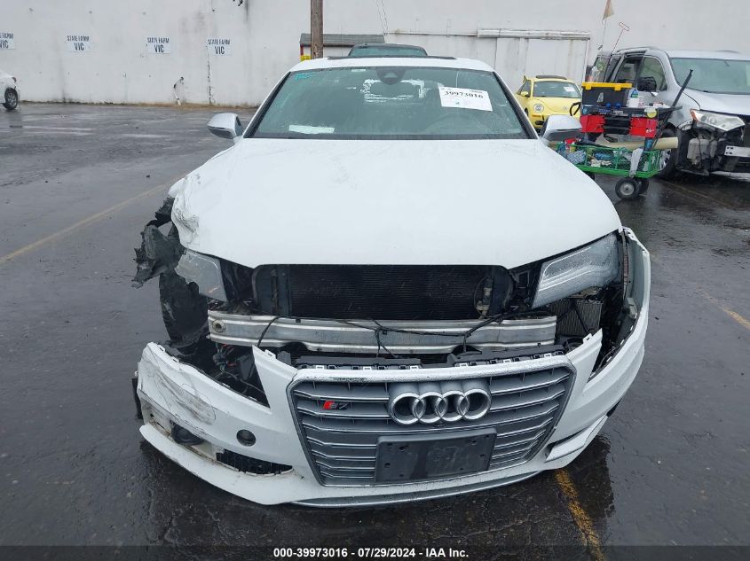 2013 Audi S7 4.0T Prestige VIN: WAU32AFC4DN136104 Lot: 39973016