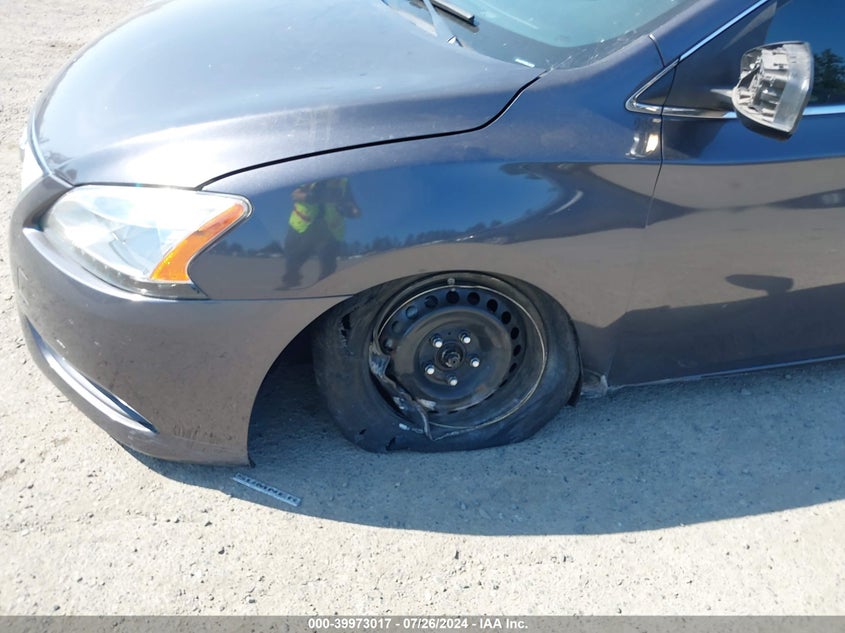 2013 Nissan Sentra Sv VIN: 3N1AB7AP8DL781316 Lot: 39973017