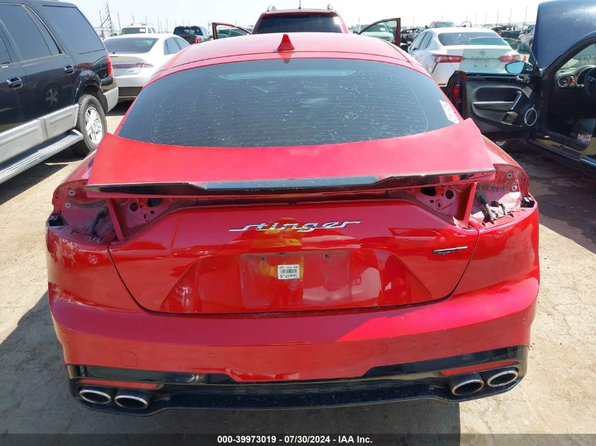 2019 Kia Stinger Gt VIN: KNAE35LC8K6056541 Lot: 39973019