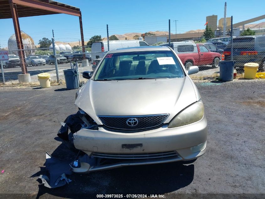 2005 Toyota Camry Se VIN: JTDBE32K750308946 Lot: 39973025