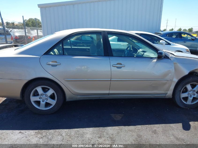 2005 Toyota Camry Se VIN: JTDBE32K750308946 Lot: 39973025