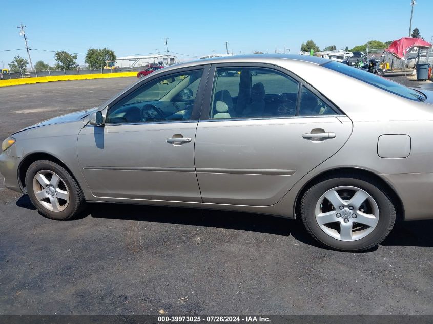 2005 Toyota Camry Se VIN: JTDBE32K750308946 Lot: 39973025