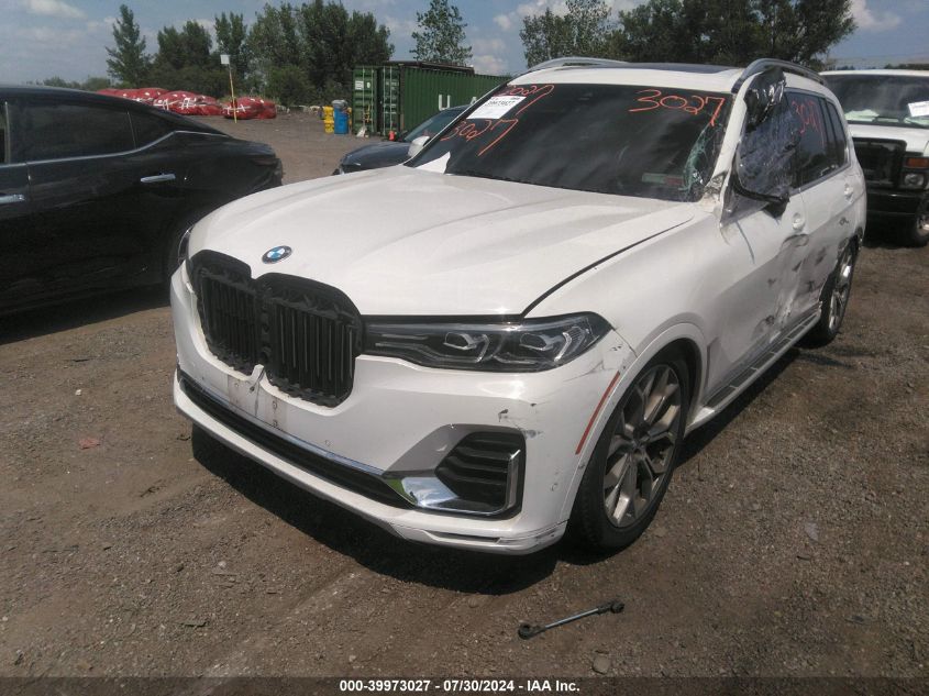 2019 BMW X7 xDrive40I VIN: 5UXCW2C59KL086326 Lot: 39973027