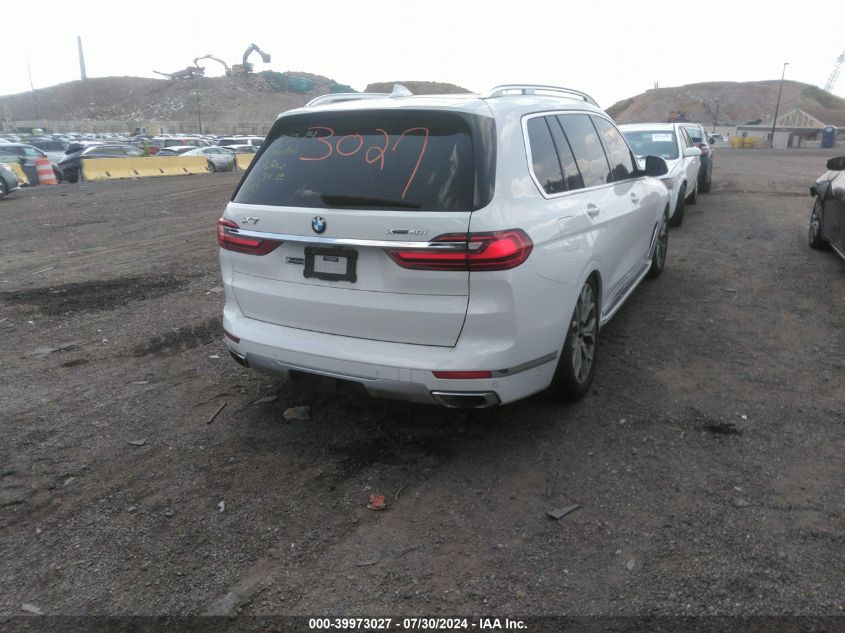 VIN 5UXCW2C59KL086326 2019 BMW X7, Xdrive40I no.4