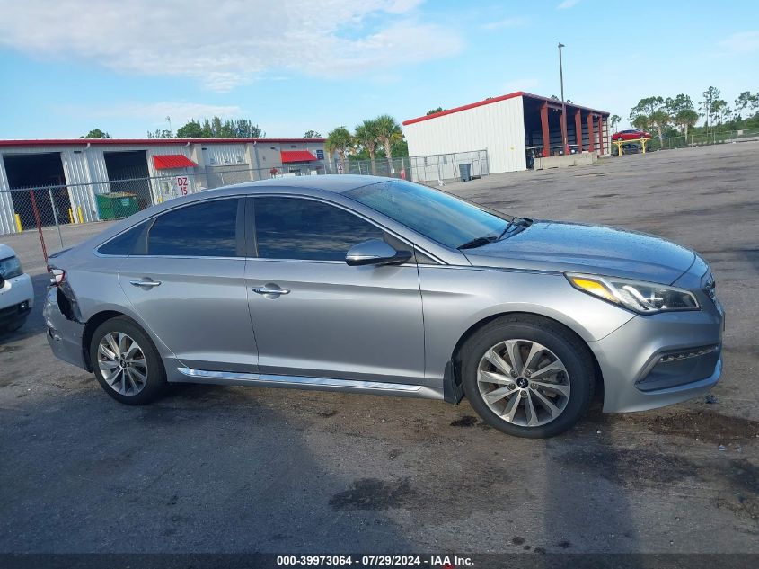 2015 Hyundai Sonata Sport/Limited VIN: 5NPE34AF2FH248348 Lot: 39973064