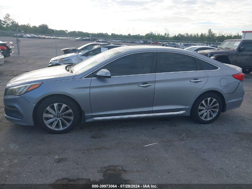 2015 Hyundai Sonata Sport/Limited VIN: 5NPE34AF2FH248348 Lot: 39973064