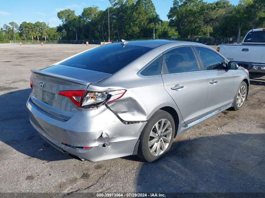 2015 Hyundai Sonata Sport/Limited VIN: 5NPE34AF2FH248348 Lot: 39973064