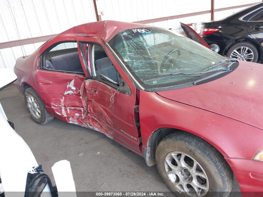 1998 Dodge Stratus VIN: 1B3EJ46X7WN239220 Lot: 39973065