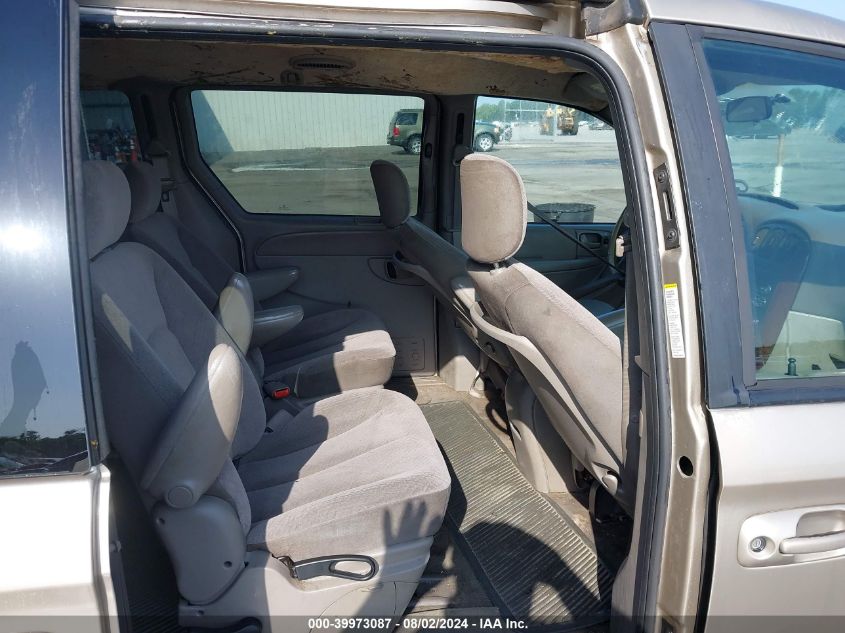 2002 Chrysler Town & Country Ex VIN: 2C8GP74L72R762210 Lot: 39973087