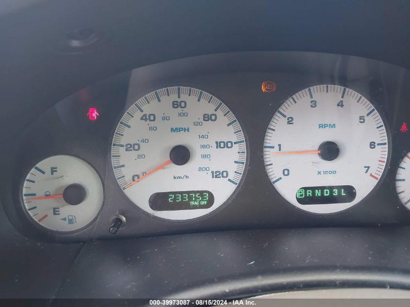 2002 Chrysler Town & Country Ex VIN: 2C8GP74L72R762210 Lot: 39973087