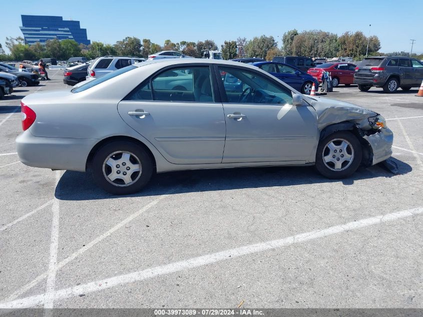 2003 Toyota Camry Le V6 VIN: 4T1BF32K73U048868 Lot: 39973089