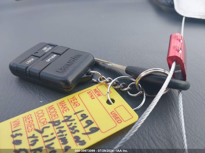 1999 Nissan Altima Gle/Gxe/Se/Se-L/Xe VIN: 1N4DL01D8XC150575 Lot: 39973099