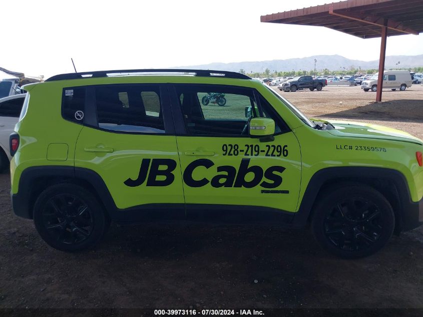 2018 Jeep Renegade Altitude Fwd VIN: ZACCJABB9JPH66755 Lot: 39973116