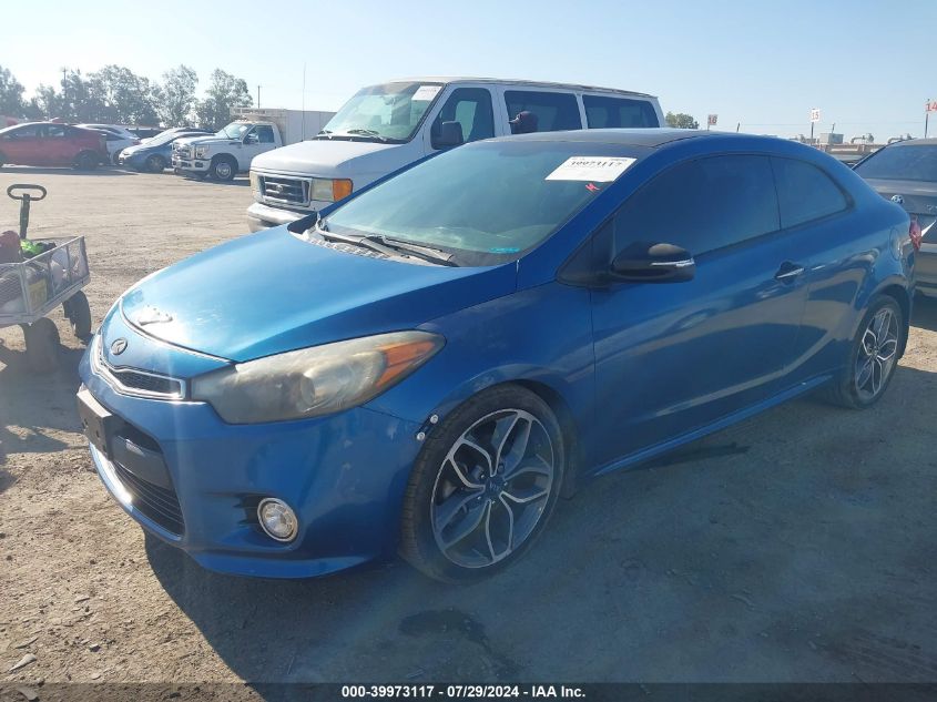 2014 Kia Forte Sx VIN: KNAFZ6A30E5228793 Lot: 39973117