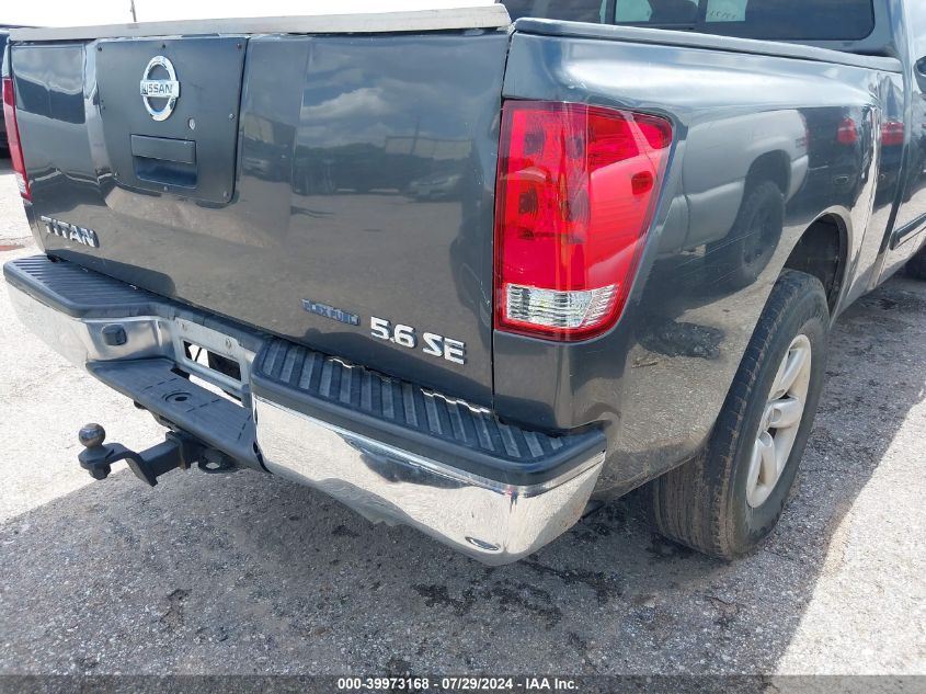 2008 Nissan Titan Le/Se VIN: 1N6BA06A48N337692 Lot: 39973168