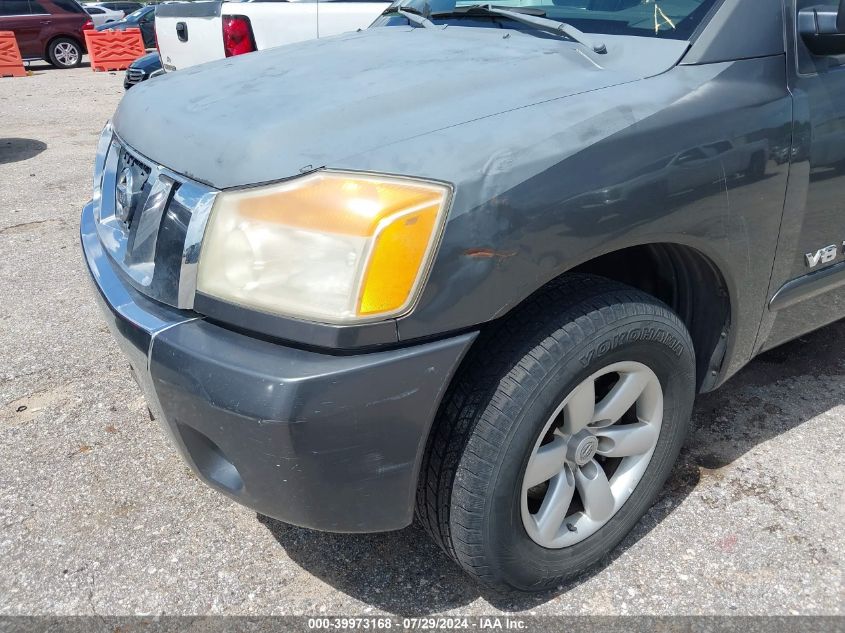 2008 Nissan Titan Le/Se VIN: 1N6BA06A48N337692 Lot: 39973168