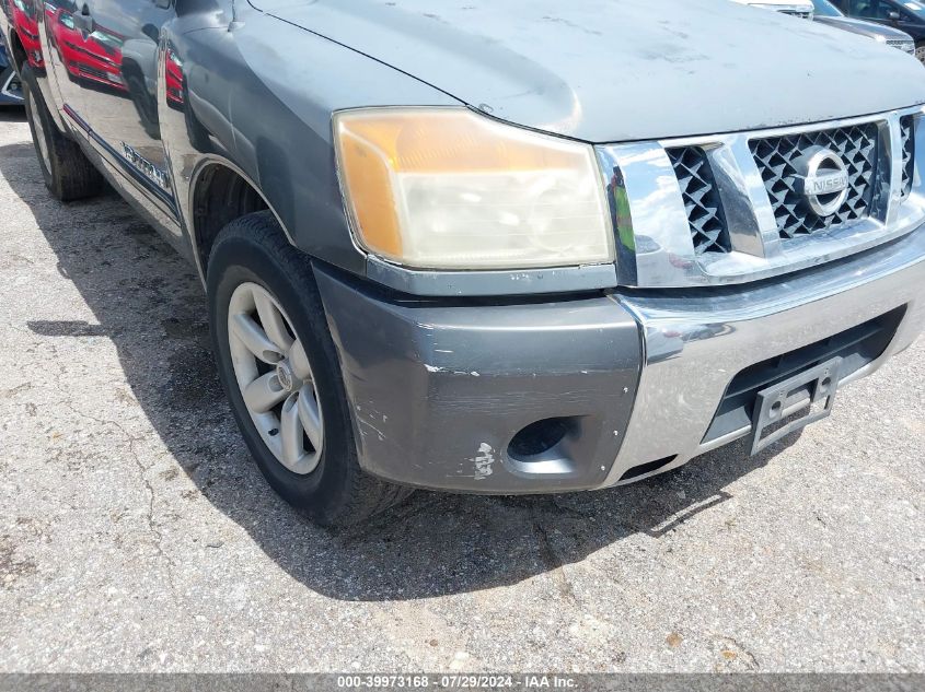 2008 Nissan Titan Le/Se VIN: 1N6BA06A48N337692 Lot: 39973168