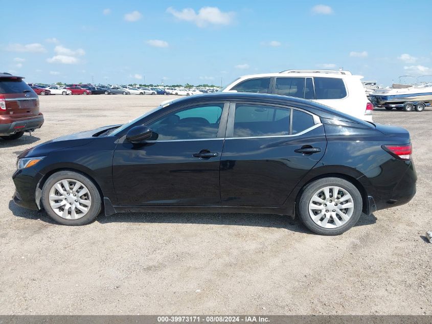 2020 Nissan Sentra S Xtronic Cvt VIN: 3N1AB8BV3LY219442 Lot: 39973171