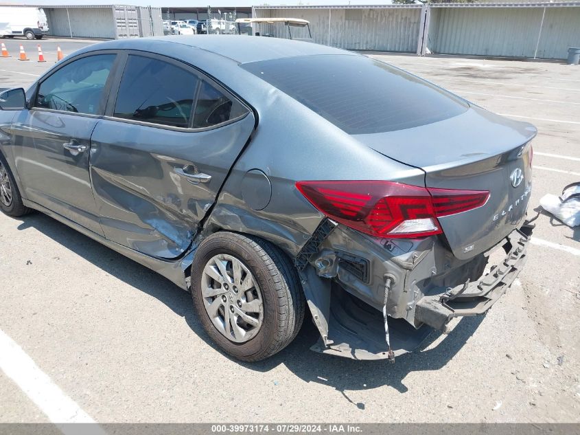 2019 Hyundai Elantra Se VIN: KMHD74LF4KU811733 Lot: 39973174