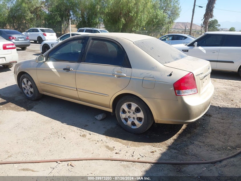 2009 Kia Spectra Ex/Lx/Sx VIN: KNAFE222995659360 Lot: 39973203