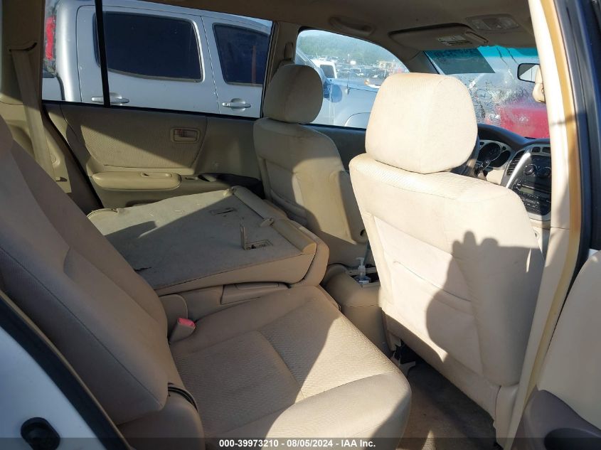 2005 Toyota Highlander V6 VIN: JTEEP21A550089586 Lot: 39973210