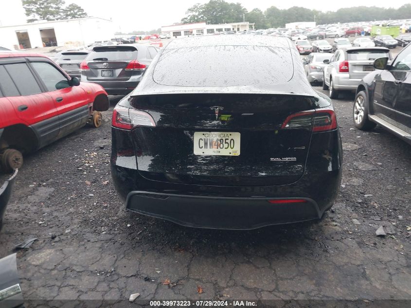 2023 Tesla Model Y Awd/Performance Dual Motor All-Wheel Drive VIN: 7SAYGDEF9PF706000 Lot: 39973223