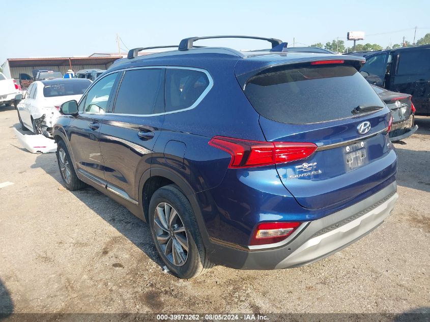 2020 Hyundai Santa Fe Limited VIN: 5NMS5CAD4LH183677 Lot: 39973262