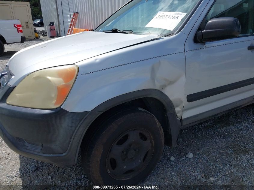 2004 Honda Cr-V Lx VIN: SHSRD68434U204040 Lot: 39973265