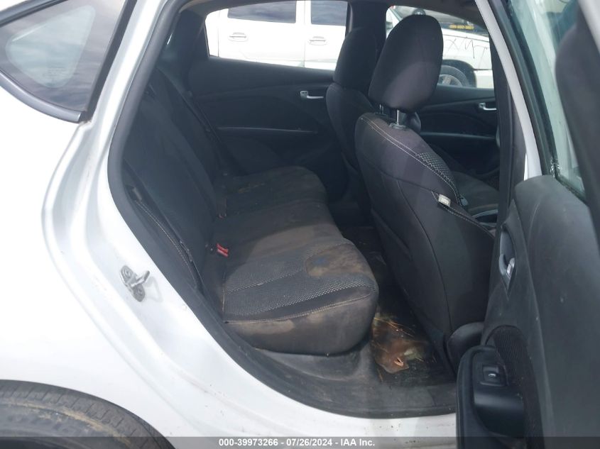 2015 Dodge Dart Sxt VIN: 1C3CDFBB4FD186814 Lot: 39973266