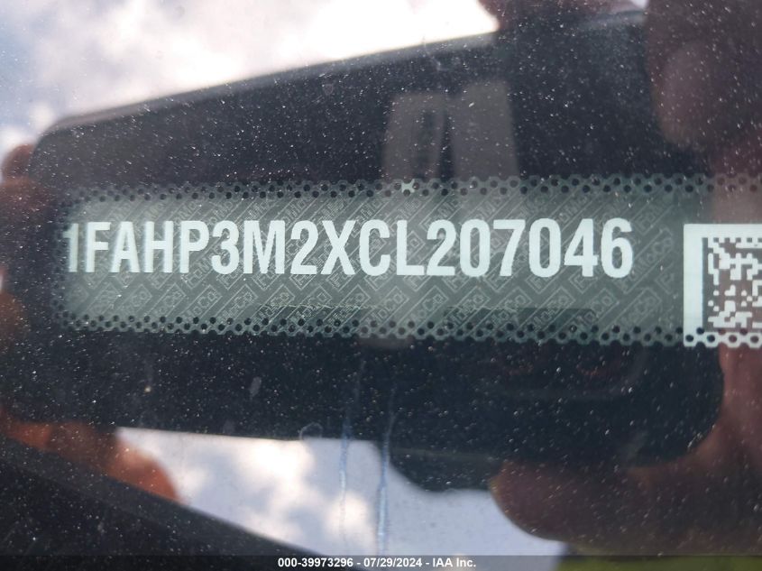2012 Ford Focus Sel VIN: 1FAHP3M2XCL207046 Lot: 39973296