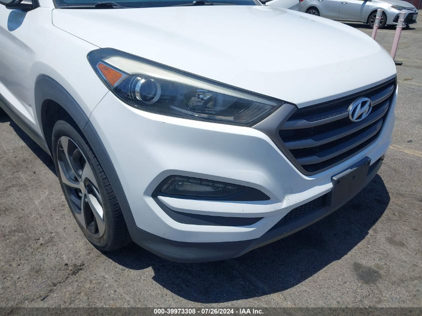 2016 Hyundai Tucson Sport VIN: KM8J33A26GU180001 Lot: 39973308