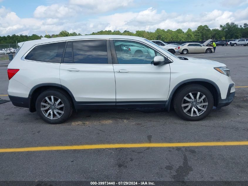 2020 Honda Pilot 2Wd Ex-L VIN: 5FNYF5H58LB006293 Lot: 39973440