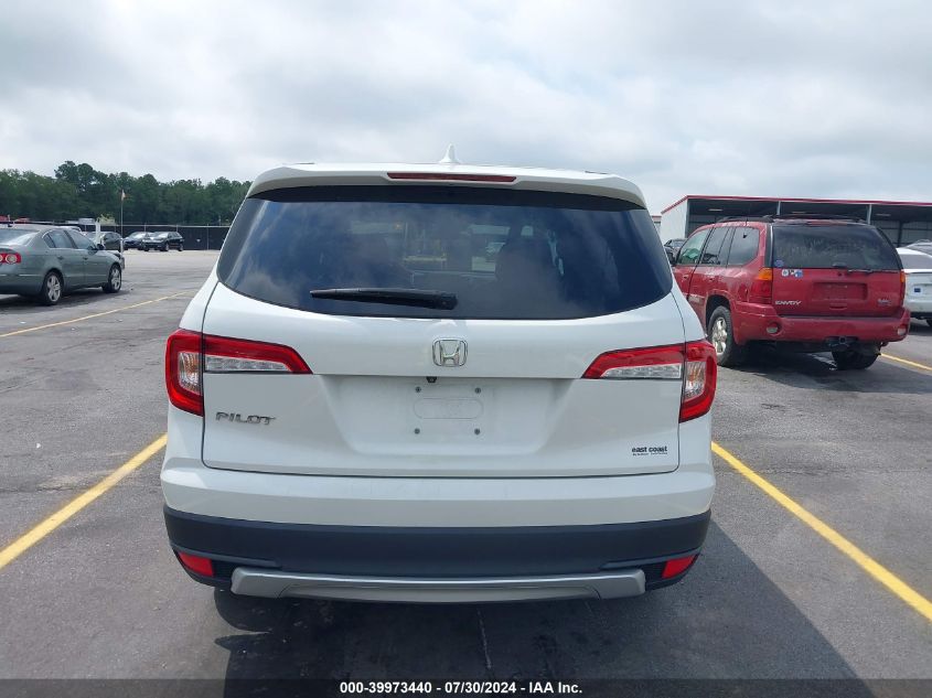 2020 Honda Pilot 2Wd Ex-L VIN: 5FNYF5H58LB006293 Lot: 39973440